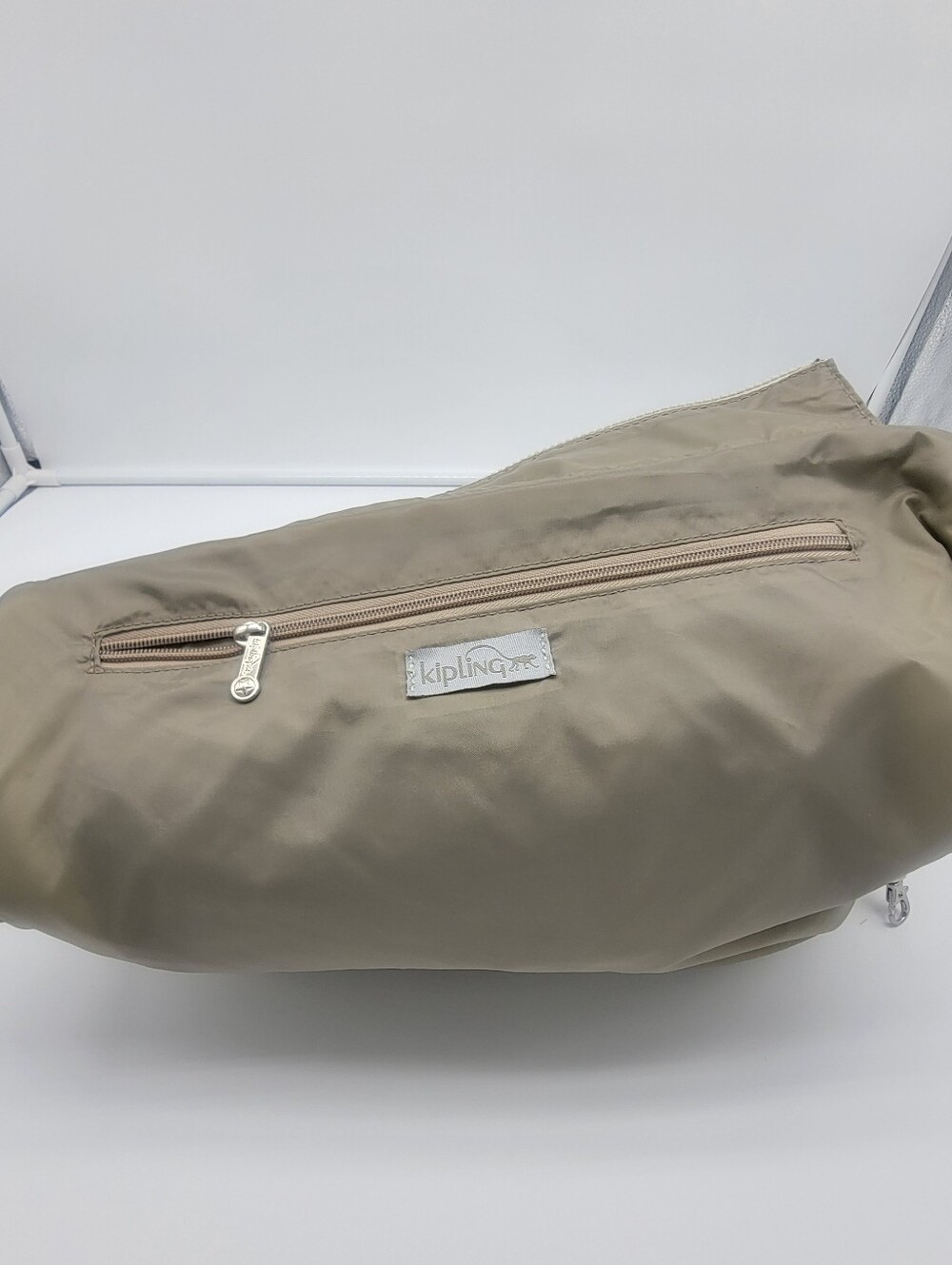 Kipling Neutral Taupe Nylon Waist Bag